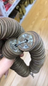 Metal craft accessories, brass material antique Five Emperors copper coins wholesale Lin 烺051 Specification image